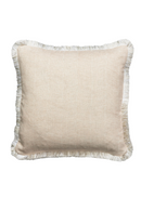 Herringbone Cushion with Metallic Fringe | Andrew Martin | Oroatrade