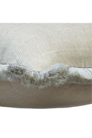 Herringbone Cushion with Metallic Fringe | Andrew Martin | Oroatrade