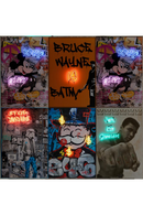 King of Boxing Neon Art Print | Andrew Martin Muhammad Ali | OROATRADE