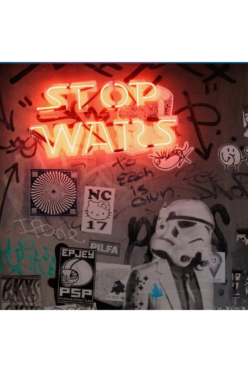 Stormtrooper Neon Artwork | Andrew Martin Star Wars | OROATRADE