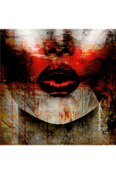 Woman's Lips Decorative Image | Andrew Martin Red Kiss | OROATRADE