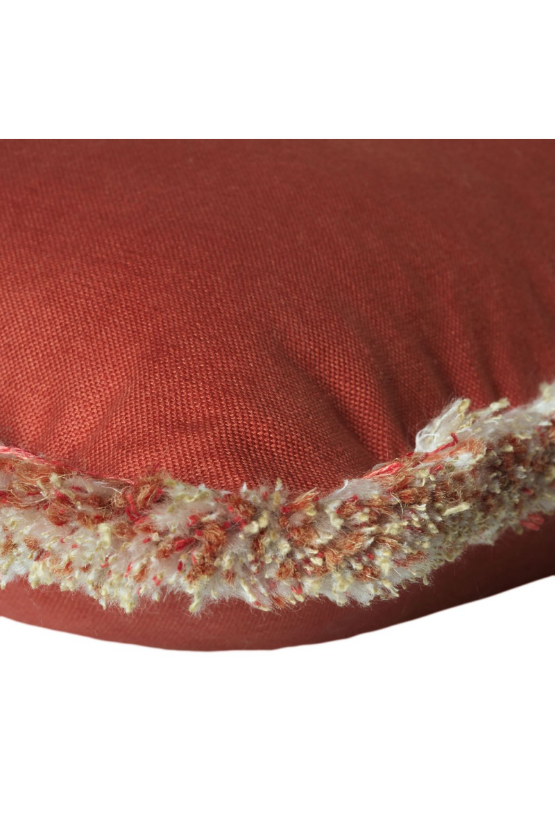 Fringed Linen Cushion | Andrew Martin Beagle | OROATRADE 