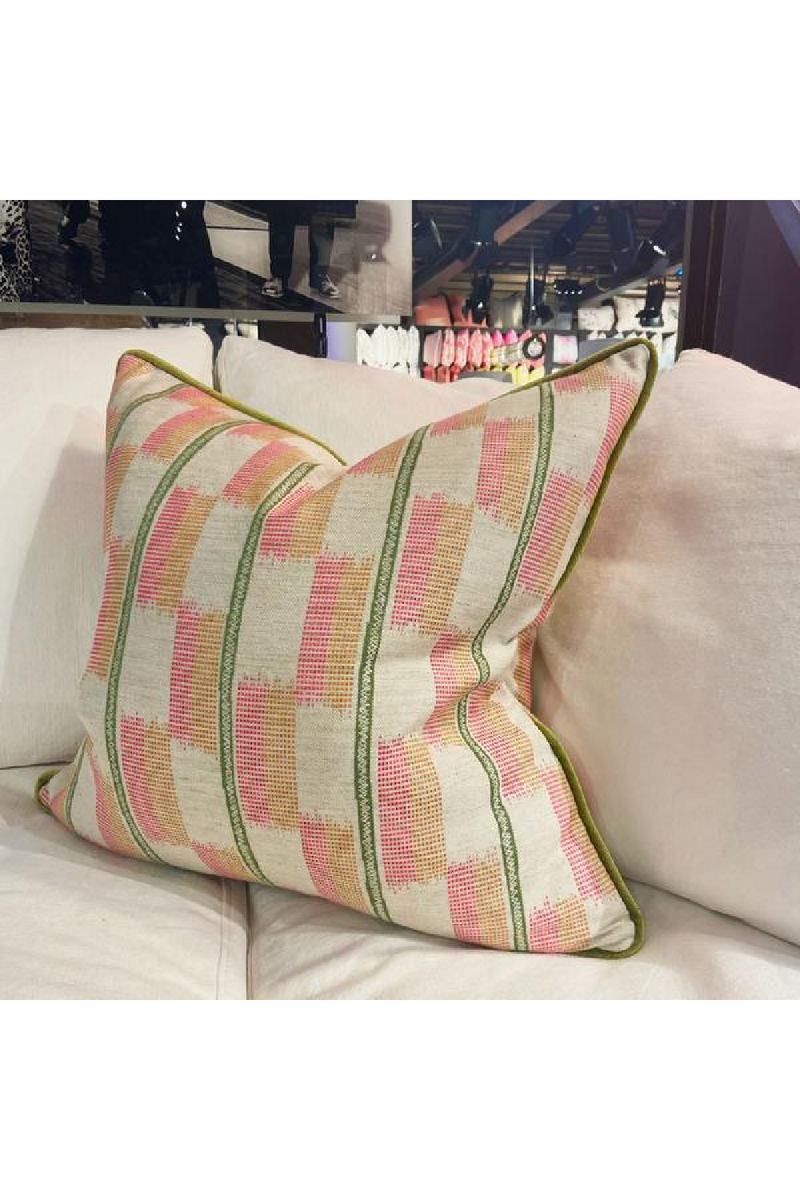 Geometric Design Cushion | Andrew Martin Positano | OROATRADE