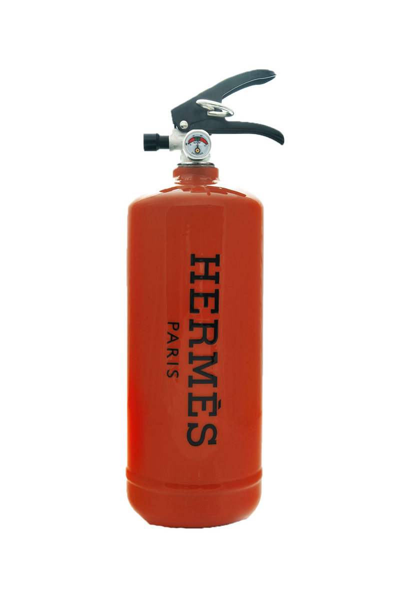 Orange Extinguisher Decor | Andrew Martin Hermes | OROATRADE
