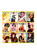 Yellow Fashion Magazine Photographic Artwork | Andrew Martin Vogue Covers Vol. 2 | Oroatrade.com
