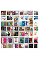 Pop Culture White Shelf Art Print | Andrew Martin My Life | OROATRADE