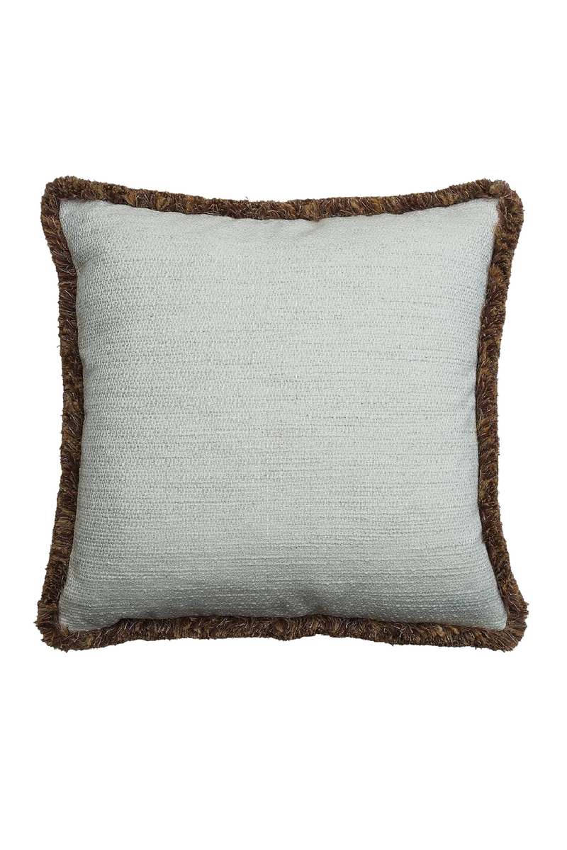 Linen Fringed Throw Pillow | Andrew Martin Albany | Oroatrade