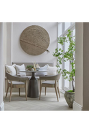 Boucle Fringed Square Cushion | Andrew Martin Huntsman | Oroatrade.com