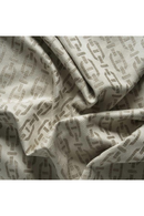 Chain Link Pattern Square Cushion | Andrew Martin Burlington | OROATRADE