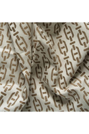 Chain Link Pattern Square Cushion | Andrew Martin Burlington | OROATRADE