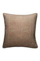 Snakeskin Print Square Cushion | Andrew Martin Curzon | OROATRADE