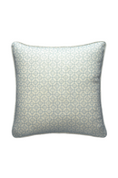 Diamond Print Ecru Piped Cushion | Andrew Martin Audley | OROATRADE