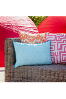 Herringbone Outdoor Cushion | Andrew Martin Delta | Oroatrade