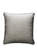 Diamond Print Outdoor Throw Pillow | Andrew Martin Gypsum | Oroatrade