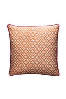 Diamond Print Outdoor Throw Pillow | Andrew Martin Gypsum | Oroatrade
