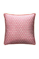 Diamond Print Outdoor Throw Pillow | Andrew Martin Gypsum | Oroatrade