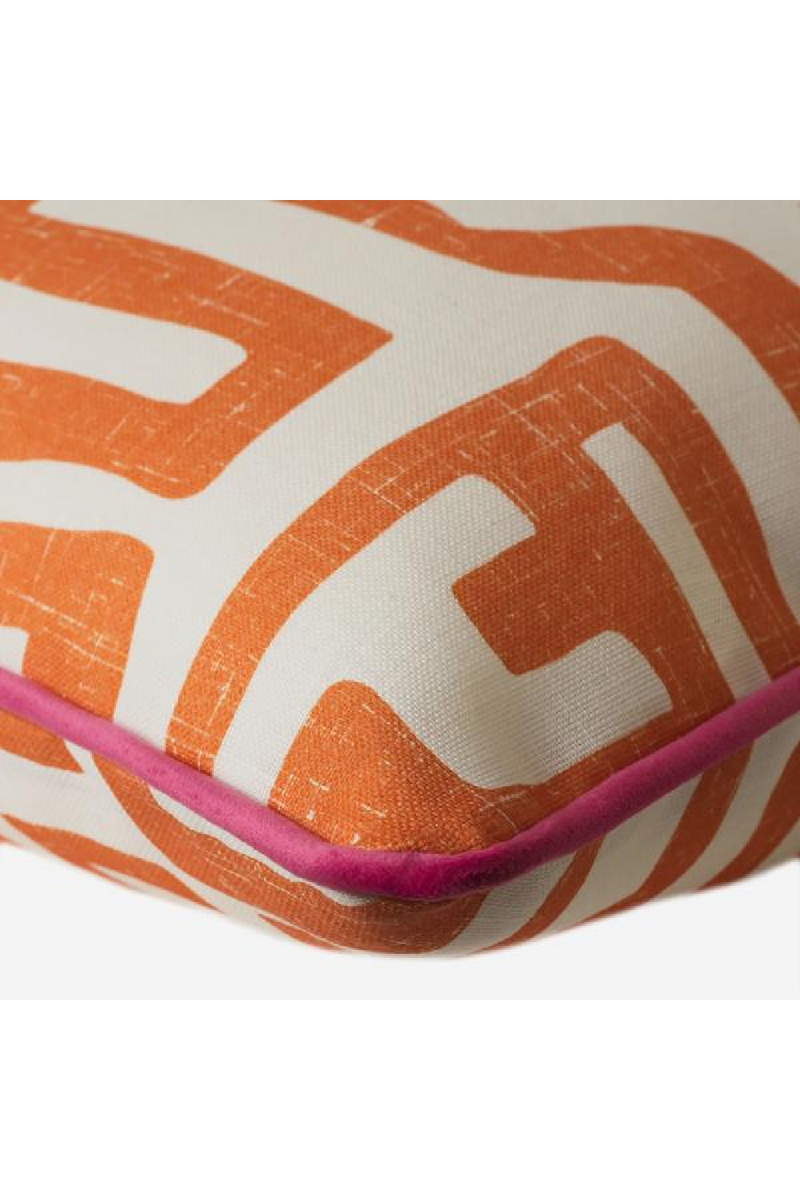 Minimalist Designed Outdoor Throw Pillow | Andrew Martin Reef