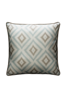 Graphic Print Outdoor Throw Pillow | Andrew Martin Glacier | Oroatrade