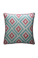 Graphic Print Outdoor Throw Pillow | Andrew Martin Glacier | Oroatrade