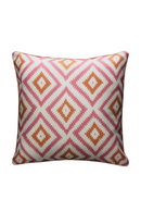 Graphic Print Outdoor Throw Pillow | Andrew Martin Glacier | Oroatrade
