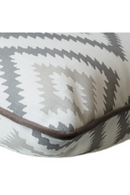 Graphic Print Outdoor Throw Pillow | Andrew Martin Glacier | Oroatrade