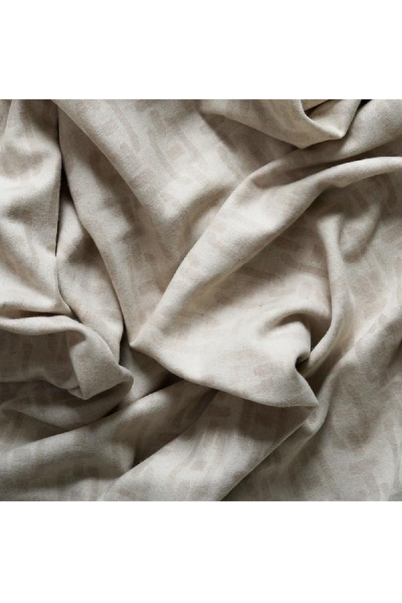 Wool and Cashmere Chainlink Throw | Andrew Martin Burlington | OROATRADE