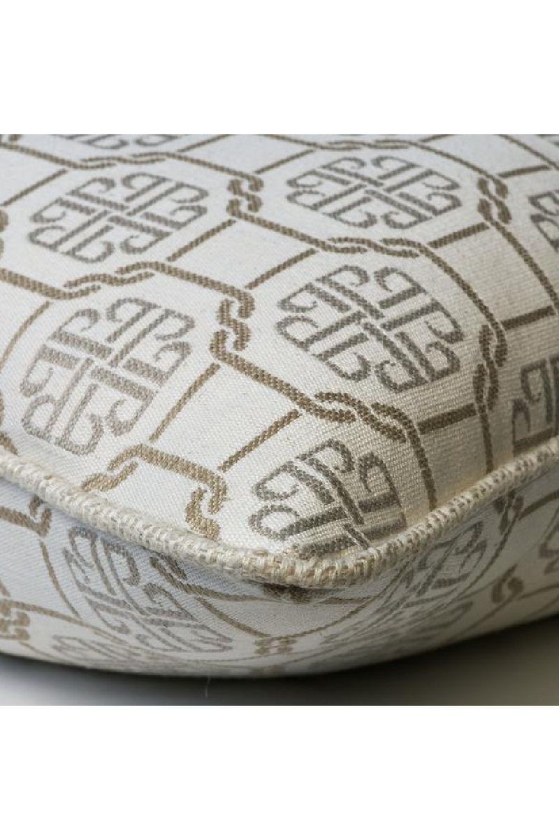 Linked Pattern Contemporary Cushion | Andrew Martin Petro | OROATRADE