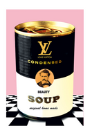 Louis Vuitton Can Plexiglass Artwork | Andrew Martin LV Soup | OROATRADE