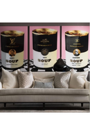 Louis Vuitton Can Plexiglass Artwork | Andrew Martin LV Soup | OROATRADE