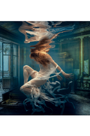 Girl Underwater Photographic Artwork | Andrew Martin Lost Piano | OROATRADE