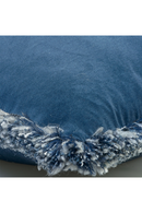 Fringed Velvet Cushion | Andrew Martin Pelham | OROATRADE