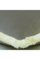 Fringed Velvet Cushion | Andrew Martin Pelham | OROATRADE