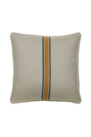 Woven Medal Striped Linen Cushion | Andrew Martin Hedgerow | OROATRADE