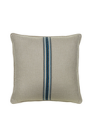 Woven Medal Striped Linen Cushion | Andrew Martin Hedgerow | OROATRADE
