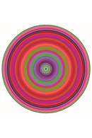 Gradient Plexiglass Art Print | Andrew Martin Circle Tip 1 | Oroatrade.com