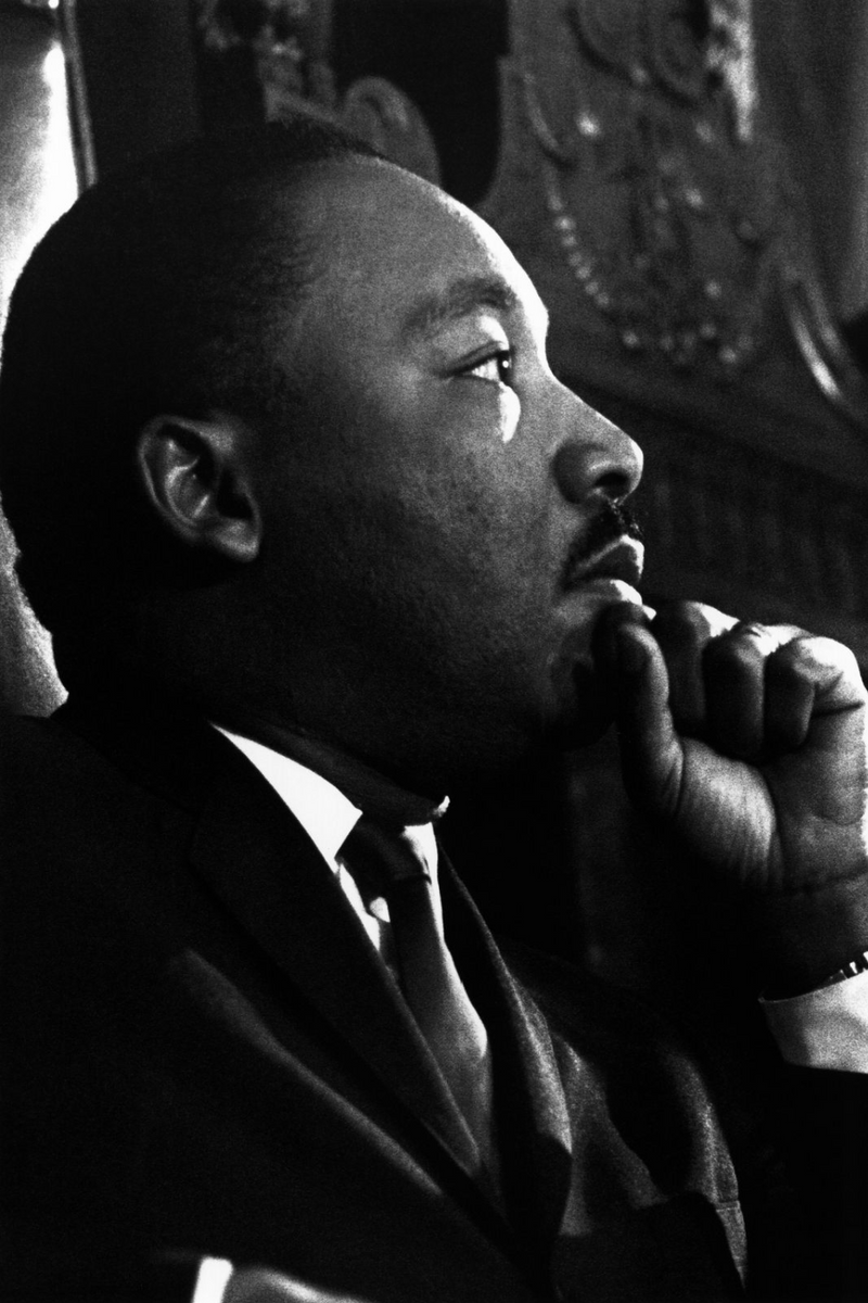 Black And White Photographic Artwork | Andrew Martin Martin Luther King | Oroatrade.com