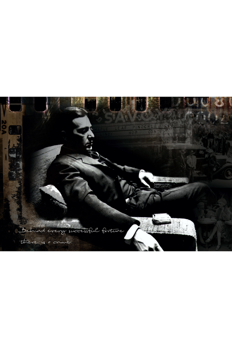 Il Padrino Photographic Artwork | Andrew Martin Godfather Pacino | Oroatrade.com