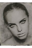 Black And White Portrait Art | Andrew Martin Questioning Gaze | Oroatrade.com