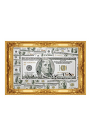 Hundred Dollar Neon Artwork | Andrew Martin God Save The King | Oroatrade.com