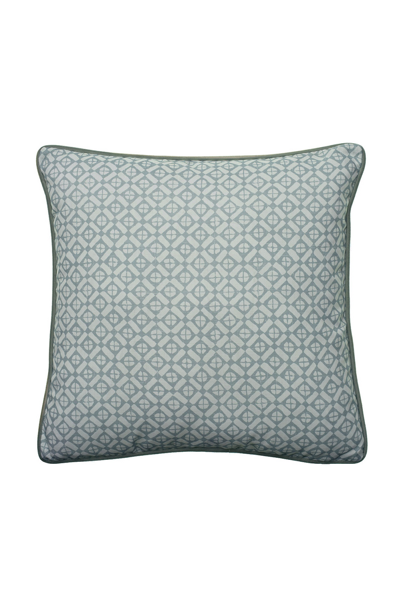 Diamond Patterned Outdoor Throw Pillow | Andrew Martin | Oroatrade