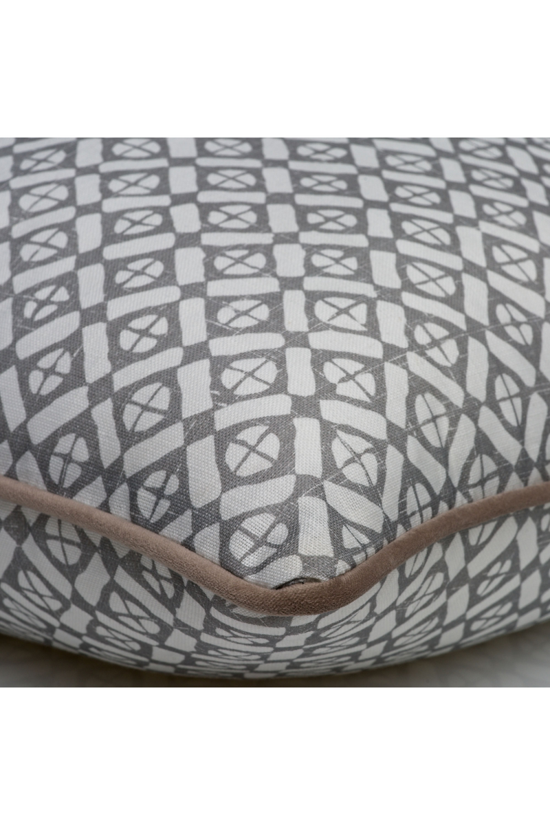 Diamond Patterned Outdoor Throw Pillow | Andrew Martin | Oroatrade