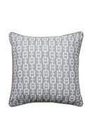 Chain Link Outdoor Throw Pillow | Andrew Martin Burlington | Oroatrade