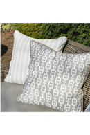 Chain Link Outdoor Throw Pillow | Andrew Martin Burlington | Oroatrade