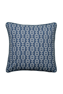 Chain Link Outdoor Throw Pillow | Andrew Martin Burlington | Oroatrade
