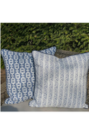 Batik Print Outdoor Throw Pillow | Andrew Martin Ostuni | Oroatrade