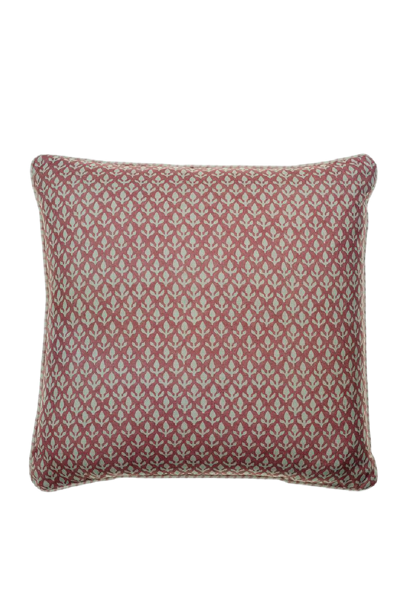 Floral Print Throw Pillow | Andrew Martin Bud | Oroatrade.com