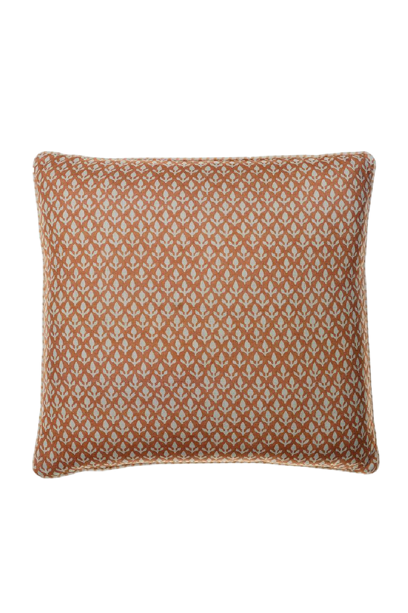 Floral Print Throw Pillow | Andrew Martin Bud | Oroatrade.com