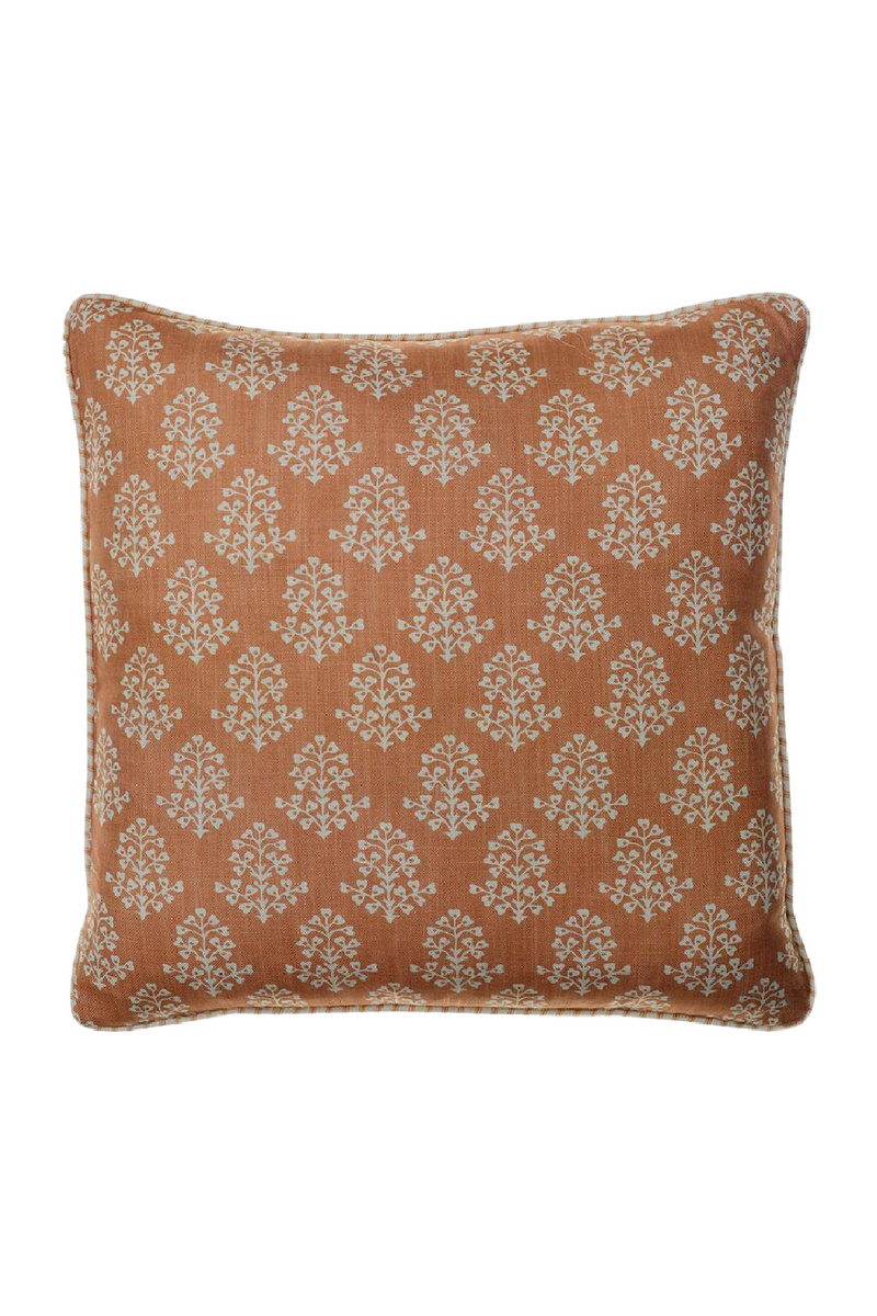 Floral Print Throw Pillow | Andrew Martin Sprig | Oroatrade.com