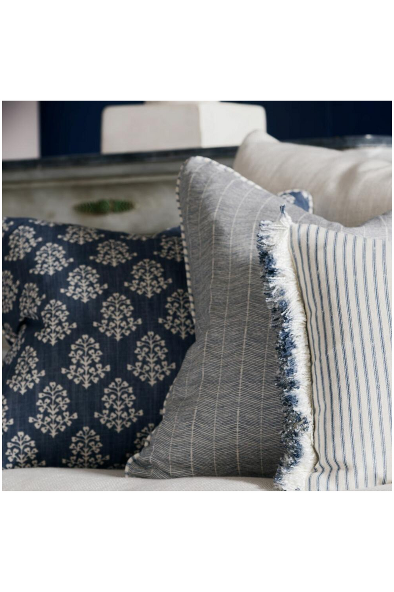 Herringbone Pattern Throw Pillow | Andrew Martin Furrow | Oroatrade.com.