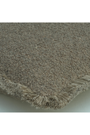 Bouclé Cushion With Fringes | Andrew Martin Fleece | Oroatrade.com